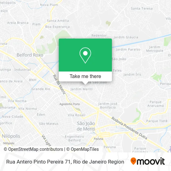 Rua Antero Pinto Pereira 71 map