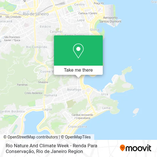 Rio Nature And Climate Week - Renda Para Conservação map