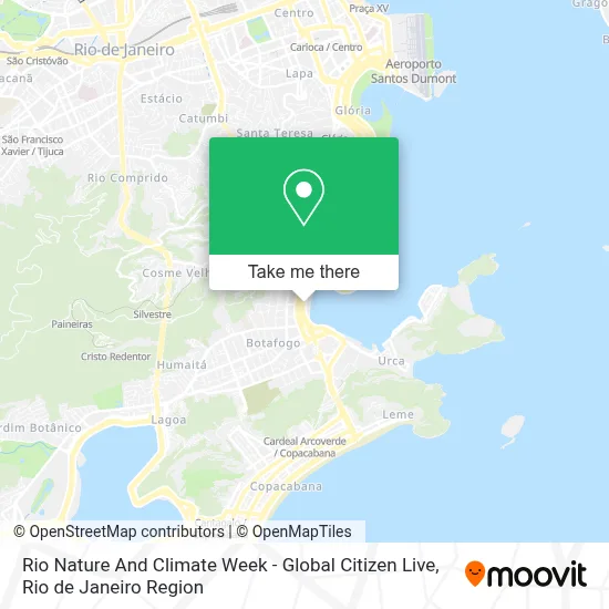 Rio Nature And Climate Week - Global Citizen Live map