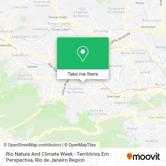 Rio Nature And Climate Week - Territórios Em Perspectiva map