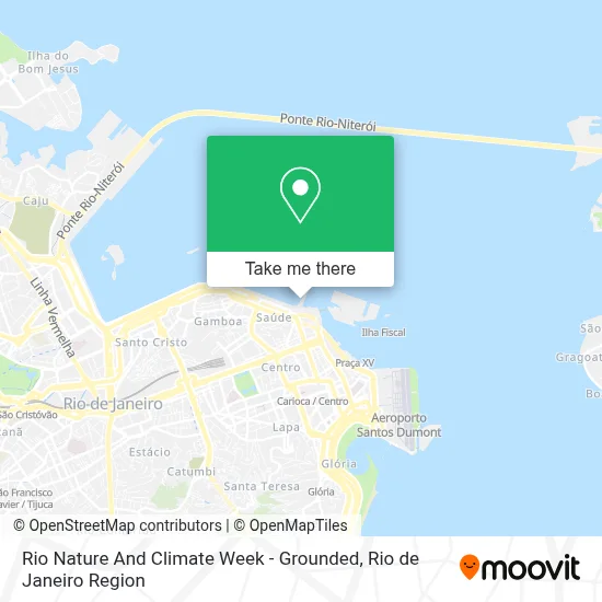 Rio Nature And Climate Week - Grounded map