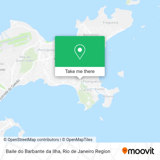 Baile do Barbante da Ilha map