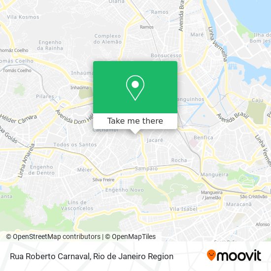 Rua Roberto Carnaval map