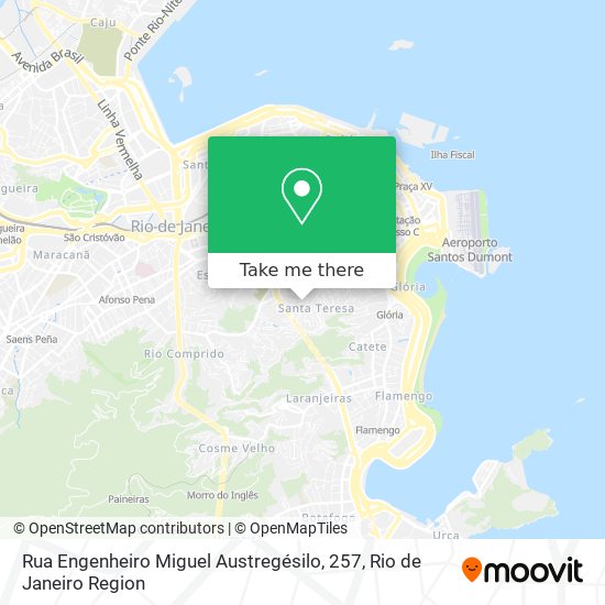 Rua Engenheiro Miguel Austregésilo, 257 map