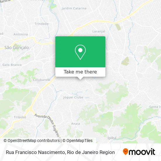 Rua Francisco Nascimento map