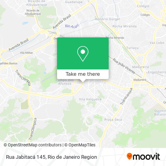 Mapa Rua Jabitacá 145