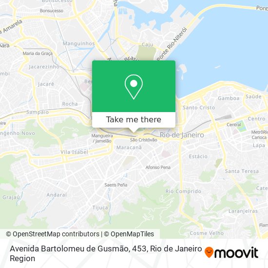 Avenida Bartolomeu de Gusmão, 453 map