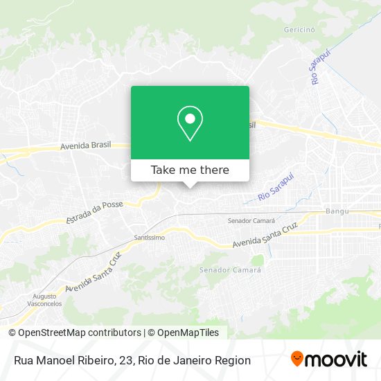 Mapa Rua Manoel Ribeiro, 23