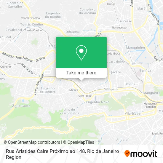 Rua Aristides Caire Próximo ao 148 map