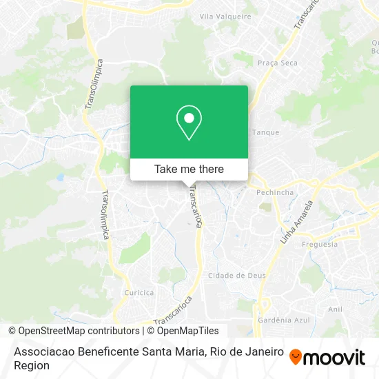 Associacao Beneficente Santa Maria map