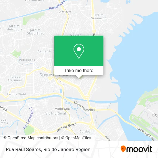 Rua Raul Soares map