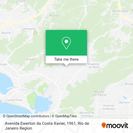 Avenida Ewerton da Costa Xavier, 1961 map