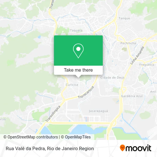Rua Valê da Pedra map