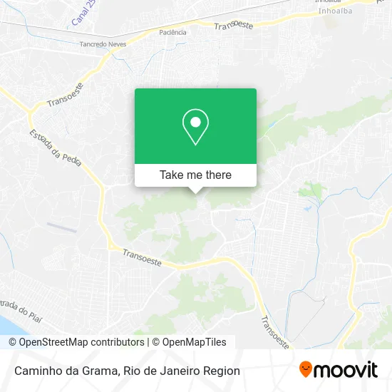 Caminho da Grama map