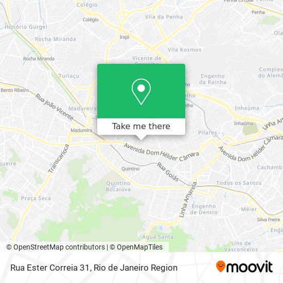 Mapa Rua Ester Correia 31