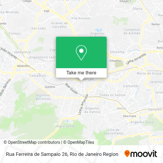 Rua Ferreira de Sampaio 26 map
