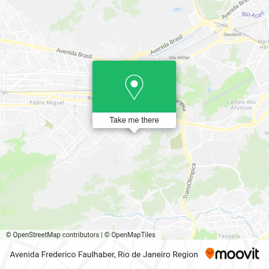 Avenida Frederico Faulhaber map