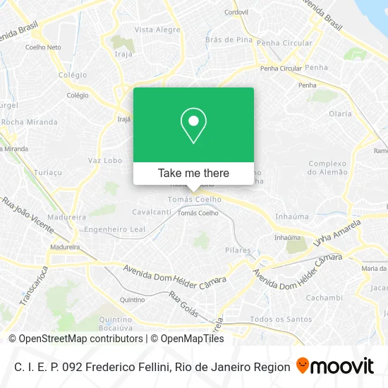 C. I. E. P. 092 Frederico Fellini map