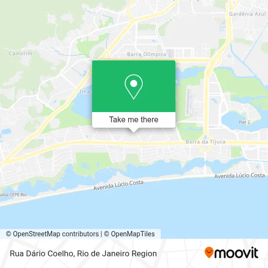 Rua Dário Coelho map