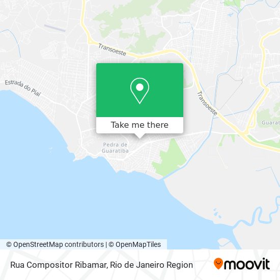 Mapa Rua Compositor Ribamar