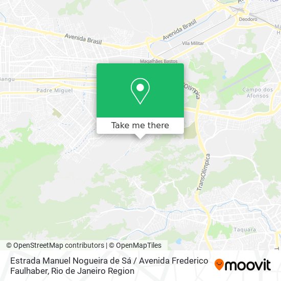 Estrada Manuel Nogueira de Sá / Avenida Frederico Faulhaber map