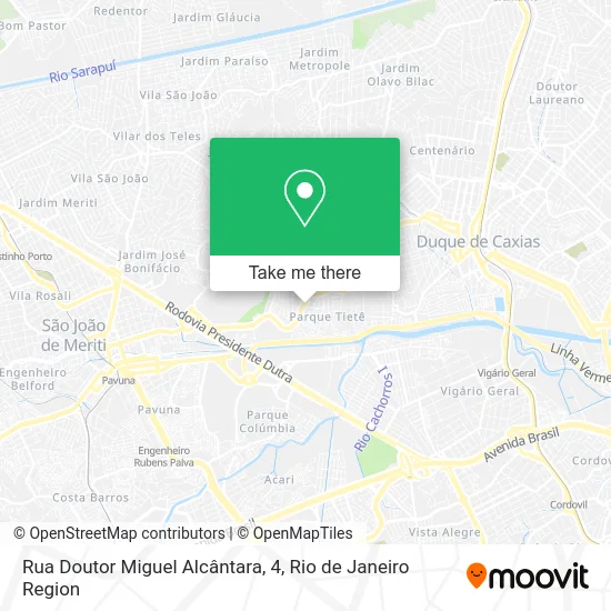 Rua Doutor Miguel Alcântara, 4 map