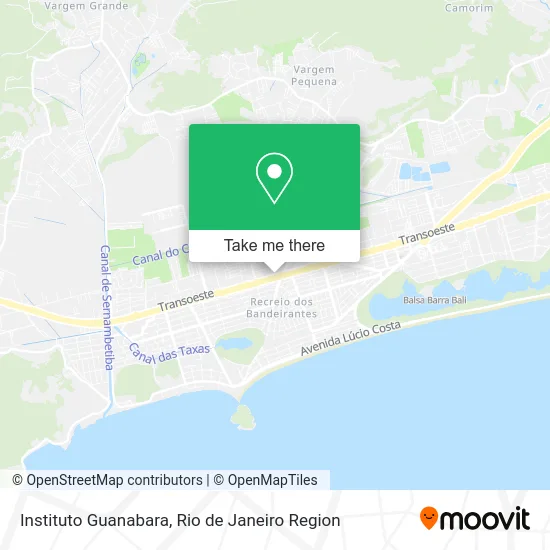 Instituto Guanabara map