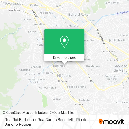 Rua Rui Barbosa / Rua Carlos Benedetti map