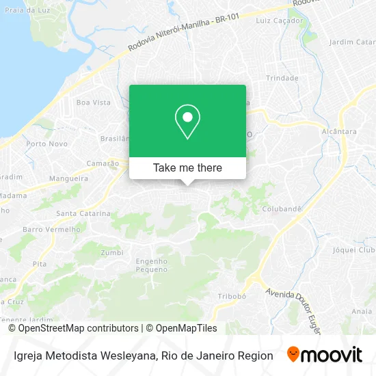 Igreja Metodista Wesleyana map