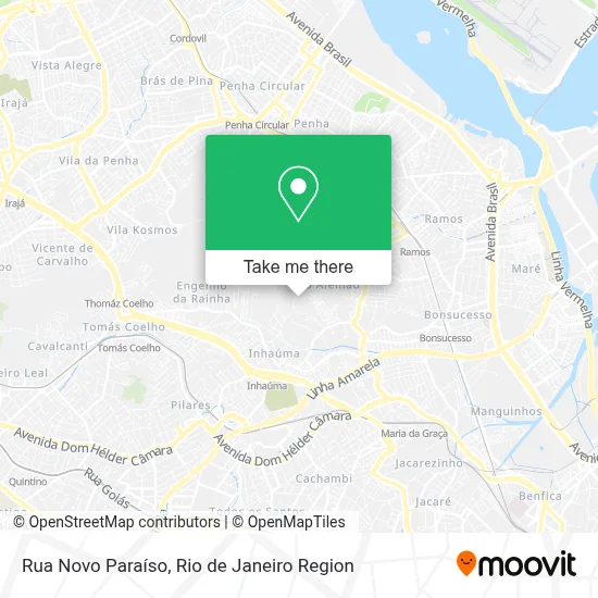Rua Novo Paraíso map