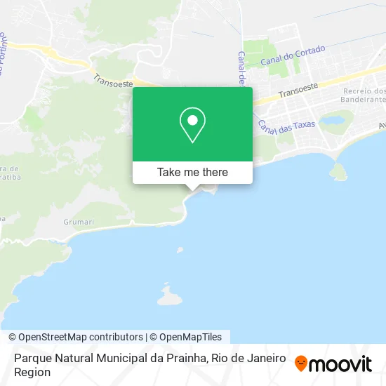 Parque Natural Municipal da Prainha map