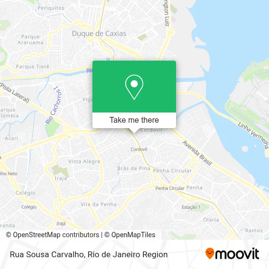Rua Sousa Carvalho map