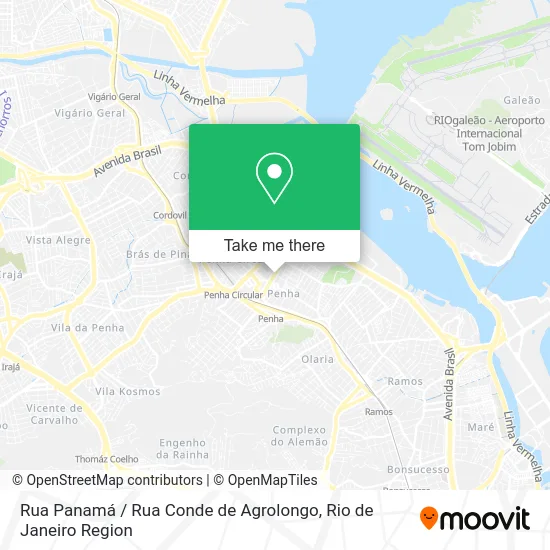 Rua Panamá / Rua Conde de Agrolongo map