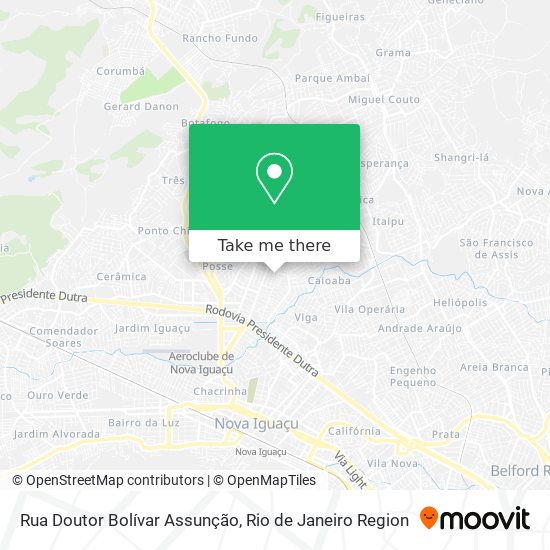 Rua Doutor Bolívar Assunção map