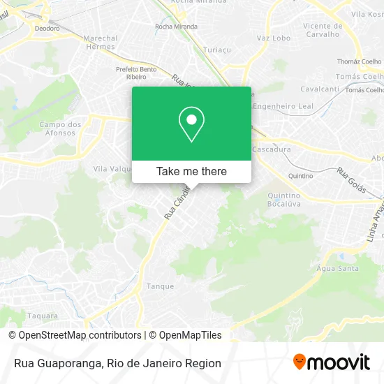 Rua Guaporanga map