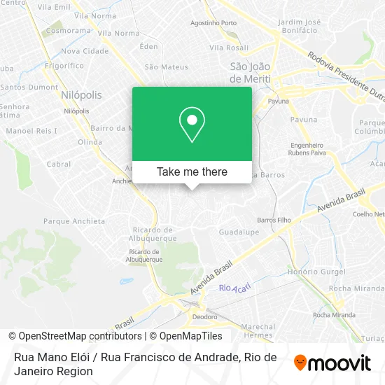 Rua Mano Elói / Rua Francisco de Andrade map