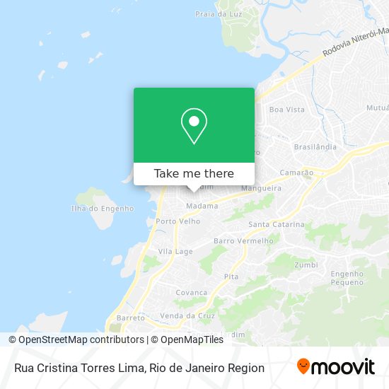 Rua Cristina Torres Lima map