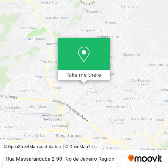 Rua Massaranduba 2-90 map