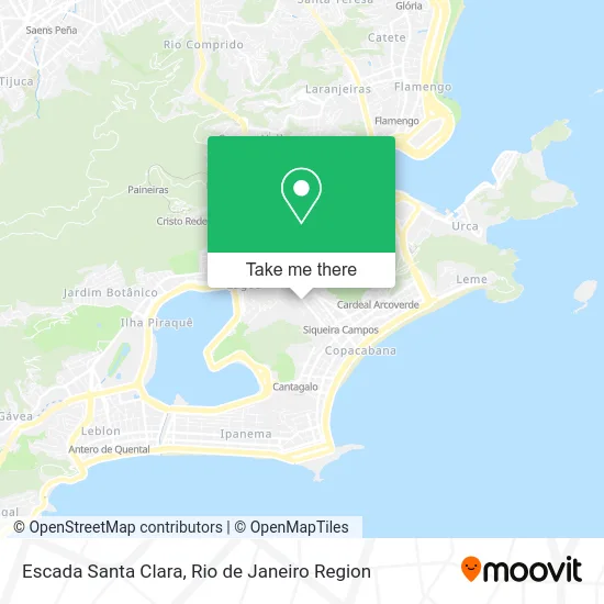 Escada Santa Clara map
