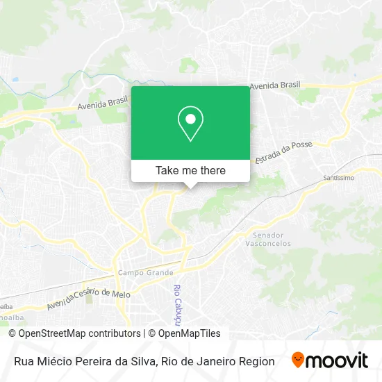 Rua Miécio Pereira da Silva map