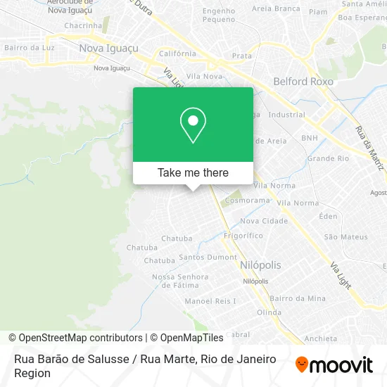 Rua Barão de Salusse / Rua Marte map