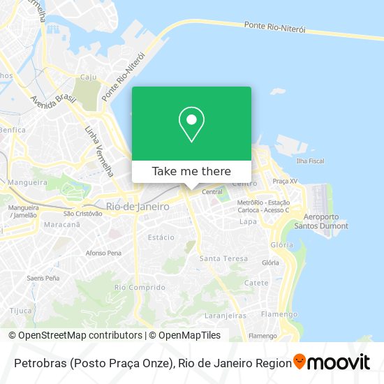 Petrobras (Posto Praça Onze) map