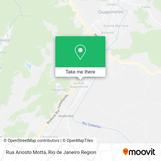 Rua Ariosto Motta map