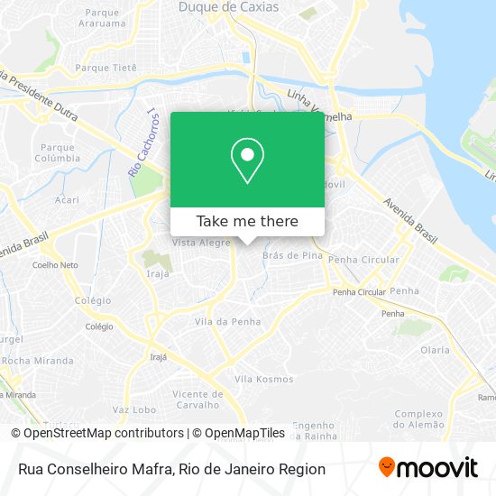 Rua Conselheiro Mafra map