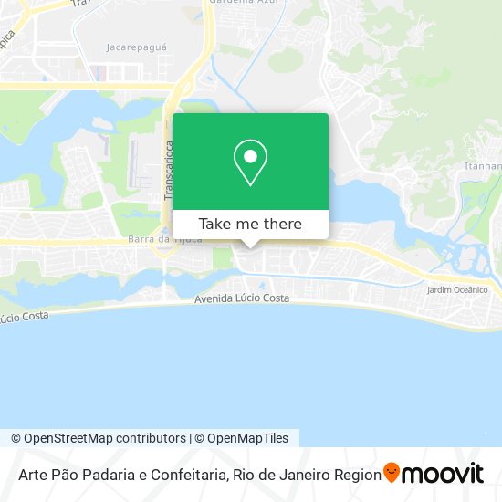 Arte Pão Padaria e Confeitaria map