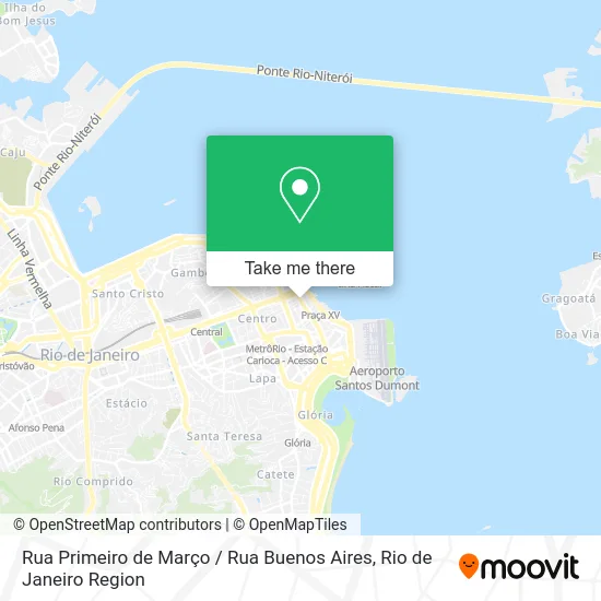 Rua Primeiro de Março / Rua Buenos Aires map