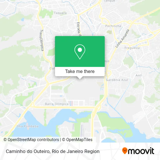 Caminho do Outeiro map