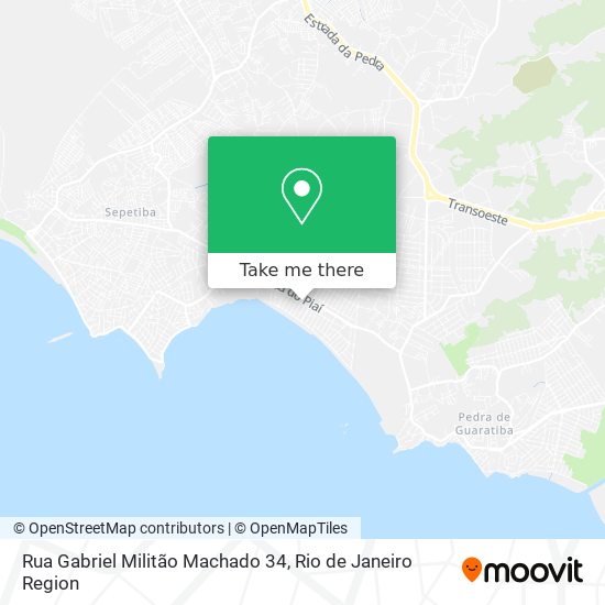 Rua Gabriel Militão Machado 34 map