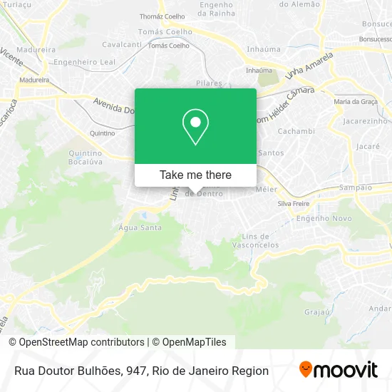 Rua Doutor Bulhões, 947 map