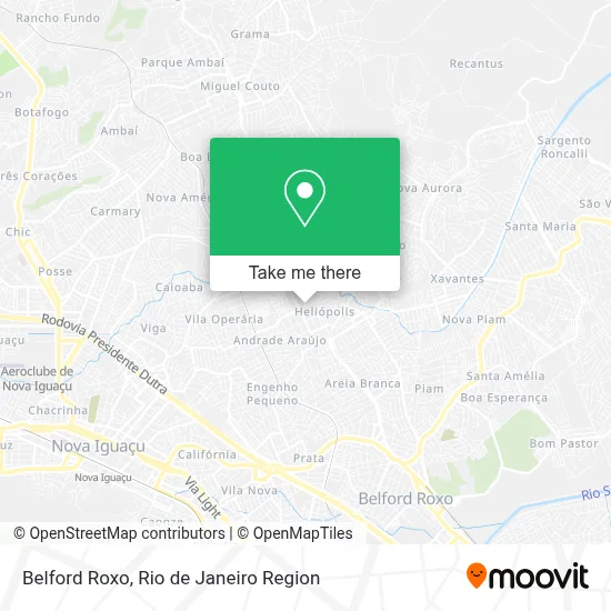 Belford Roxo map